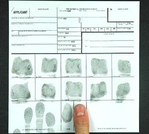 LiveScan Fingerprint Cards and FBI Background Checks - while you wait!