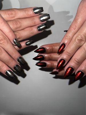 chrome nails