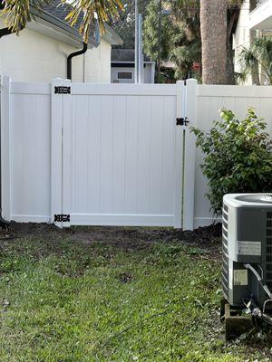 Front gate next to my office in Safety Harbor