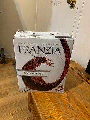 The box wine