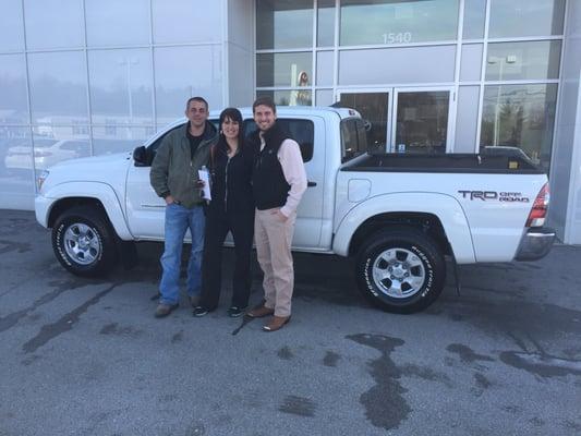 Bethany Bohannan and her 2015 TRD Off-Road Tacoma.