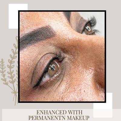 Permanent eyeliner makeup