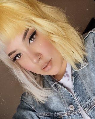 Yellow/Blonde split