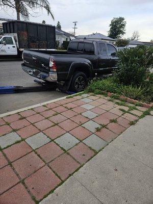 Connecting my dad truck