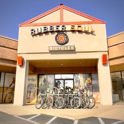 Rubber Soul Bicycles at Nees & Blackstone Ave in Fresno CA.