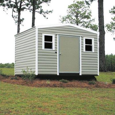 Side Gable Lapsider Metal Shed Storage Building Gainesville, FL