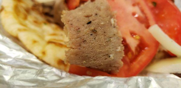 Moist tasty gyro meat