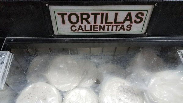 This is why I'm here so often. I love these freshly made tortillas.