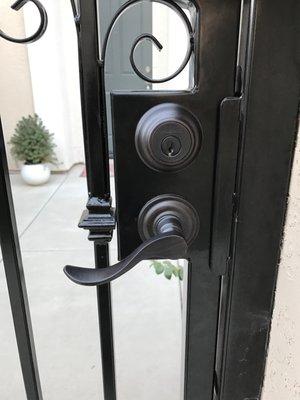 Handle and lockset from San Diego Hardware