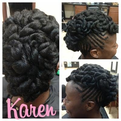 Natural Hair updo