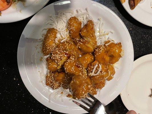 Sesame chicken