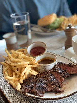 Steak Frites... WAY too salty too!