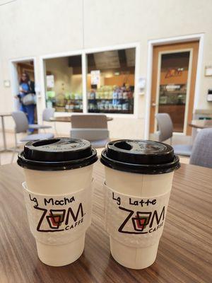 Zoom Caffe - mocha & latte