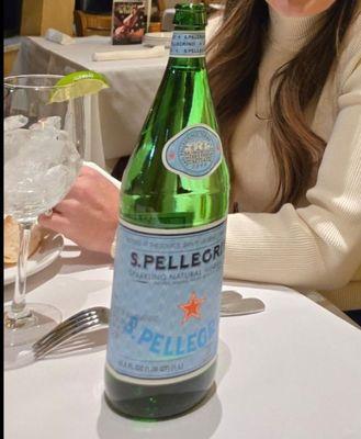 S. Pellegrino sparkling water