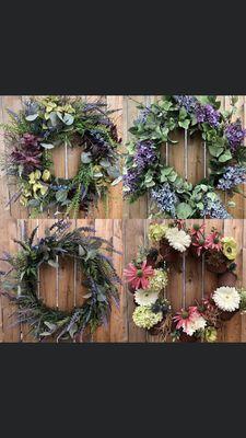 Summer wreaths