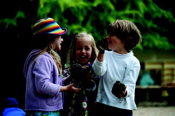 Kindergarten outdoor play