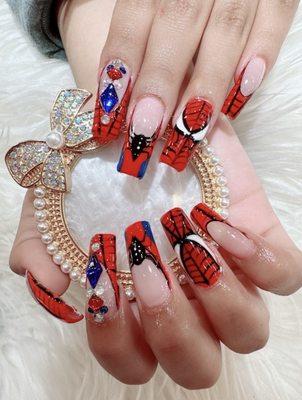 Spider-Man nails!