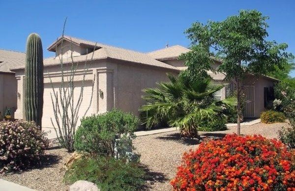 A happy Las Vegas customers' new garage door installed by our professional and certified technicians! Call for a free quote today!