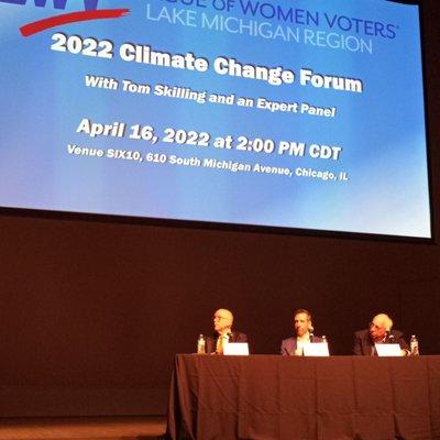 League of Women Voters--Climate Change Forum