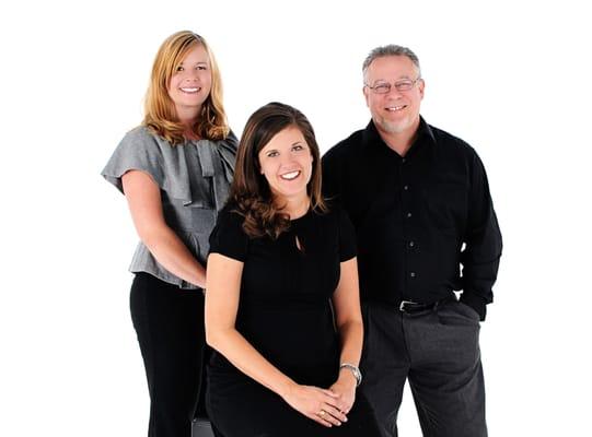 Box Insurance Family Unit Team: Sarah Ware, Casey Hege, and Steve Wilson