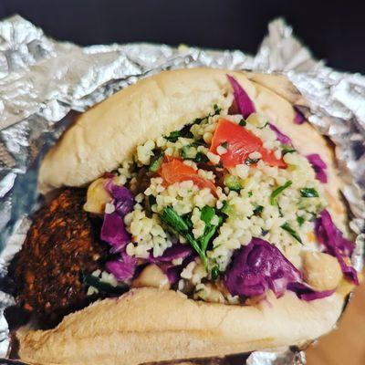 Falafel sandwich Falafel