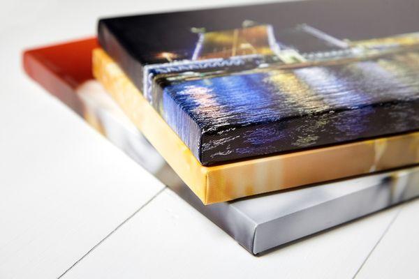 Canvas wraps are an elegant way to present photos