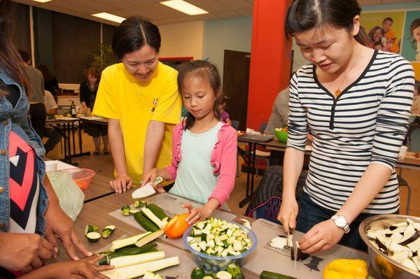 Children's Council "Cooking Matters" workshop