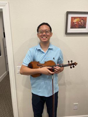 Mr. Jonathan is our violin and viola instructor.