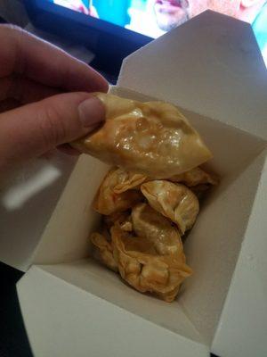 Rip off pot stickers. Over priced but still tasty.