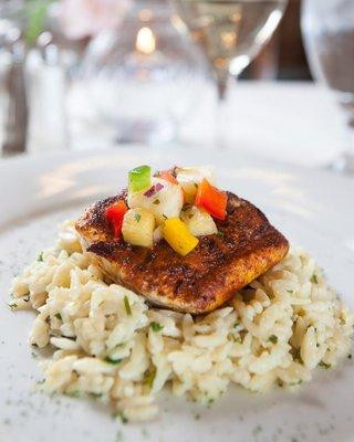 Iron Skillet Blackened Mahi