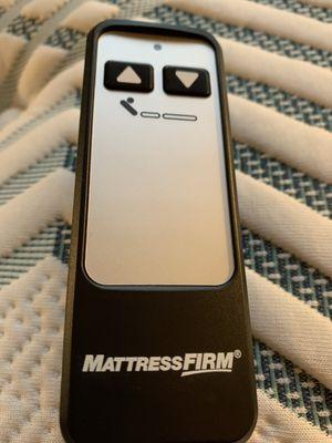 MATTRESS FIRM REMOTE DEVICE . 8 different Adjustments to select .