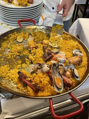 Paella event night