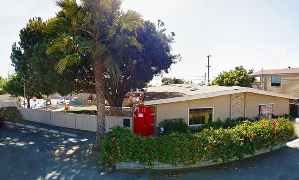 Panoramic view of the school.  Very safe, and lots of room to explore.