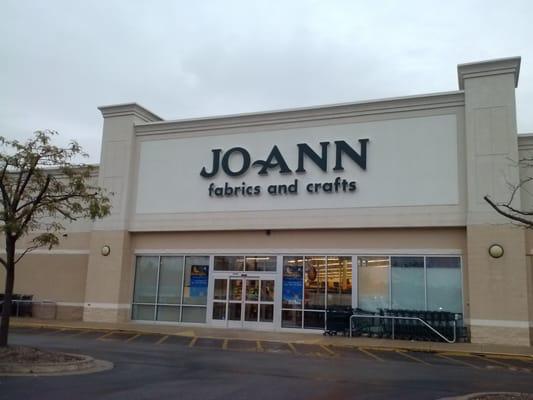 JoAnn Fabric has moved to free standing building in same strip mall. Just behind On The Border off Ronald Regan.