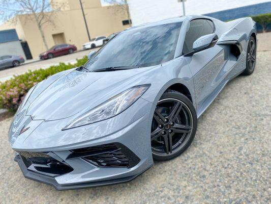 2024 Corvette Stingray
Xpel XR Black Ceramic Window Tinting
35% and 50% on the Windshield