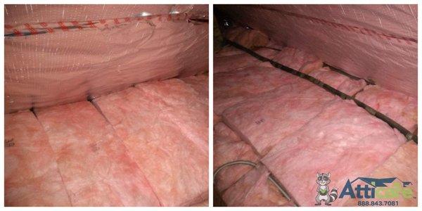 Batts insulation installation in San Marino, CA