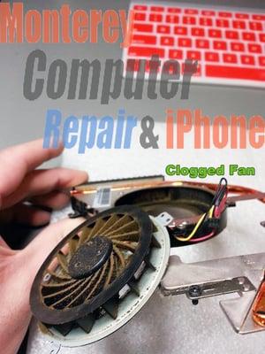 Clogged Laptop Fans