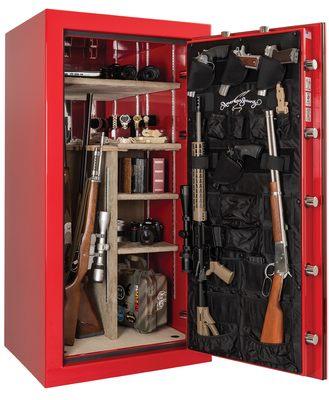 American Security BF6030 Gun Safe in Rosso Corsa Red