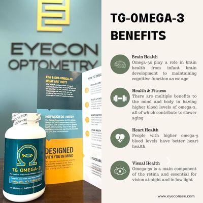 Omega 3 is a natural way to improve your overall visual, brain, and heart health. Do you have it as a part of your daily regimen yet?