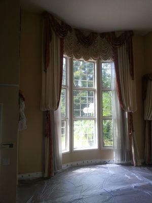 On-site dry clean for all drapes and window treatments, even for homes with high ceilings.