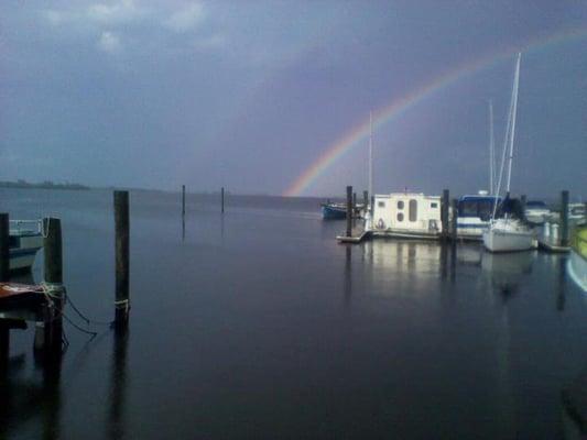 Find your own rainbow at our friendly marina !