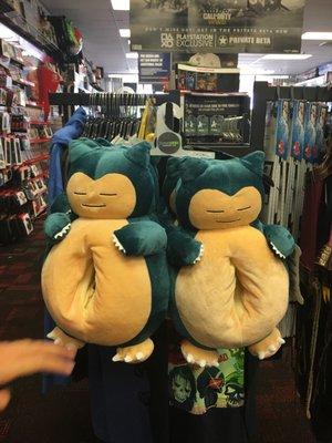 Snorlax slippers $30