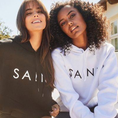 SAINT HOODIES AVAILABLE IN STORE.