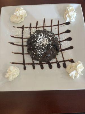 Chocolate lava cake