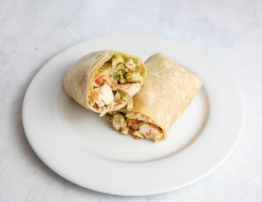 chicken burrito