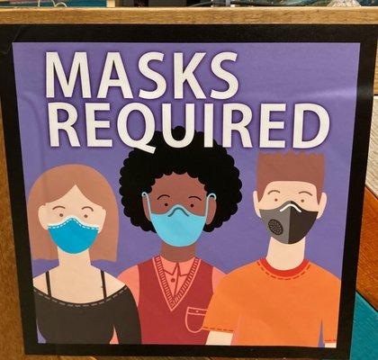 Even their mask sign is cute!