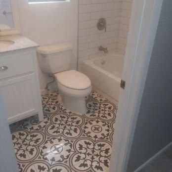 Finish bathroom