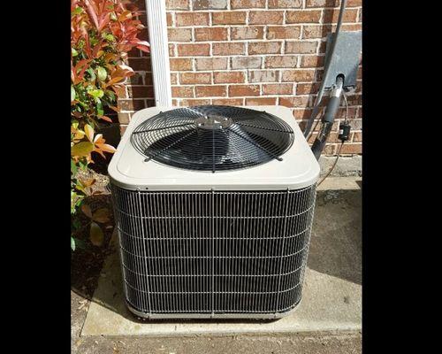 HVAC unit service