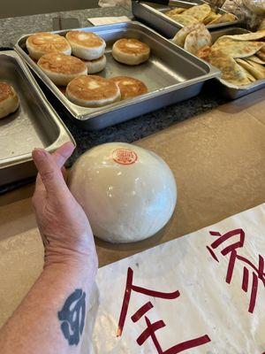 Happy New Year! Dragon sized BAO!!!