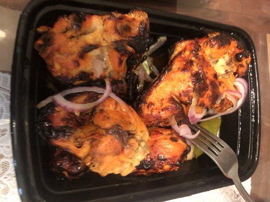 4 Pieces Tandoori Chicken